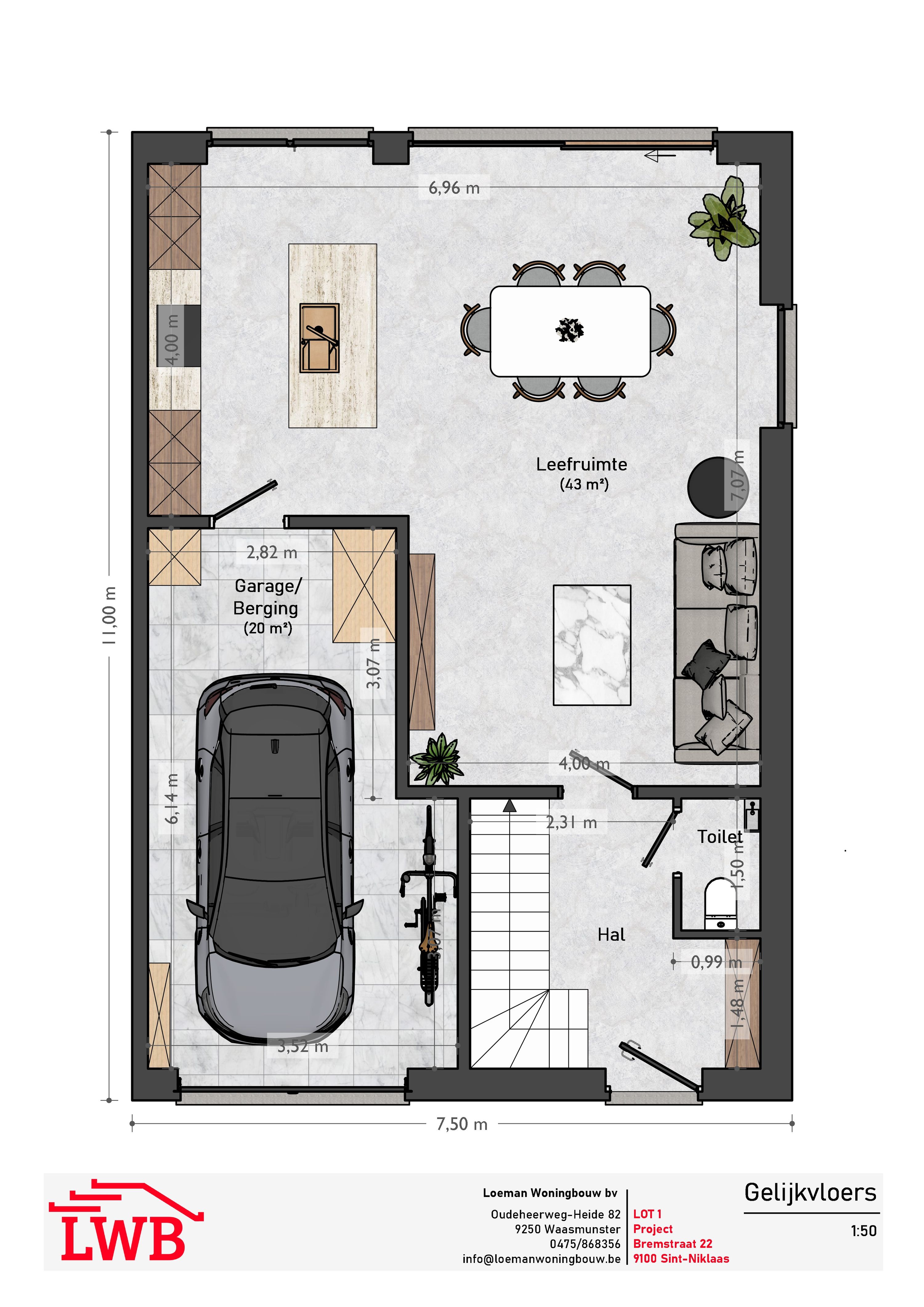 Moderne nieuwbouwwoning in Sint-Niklaas - foto 3