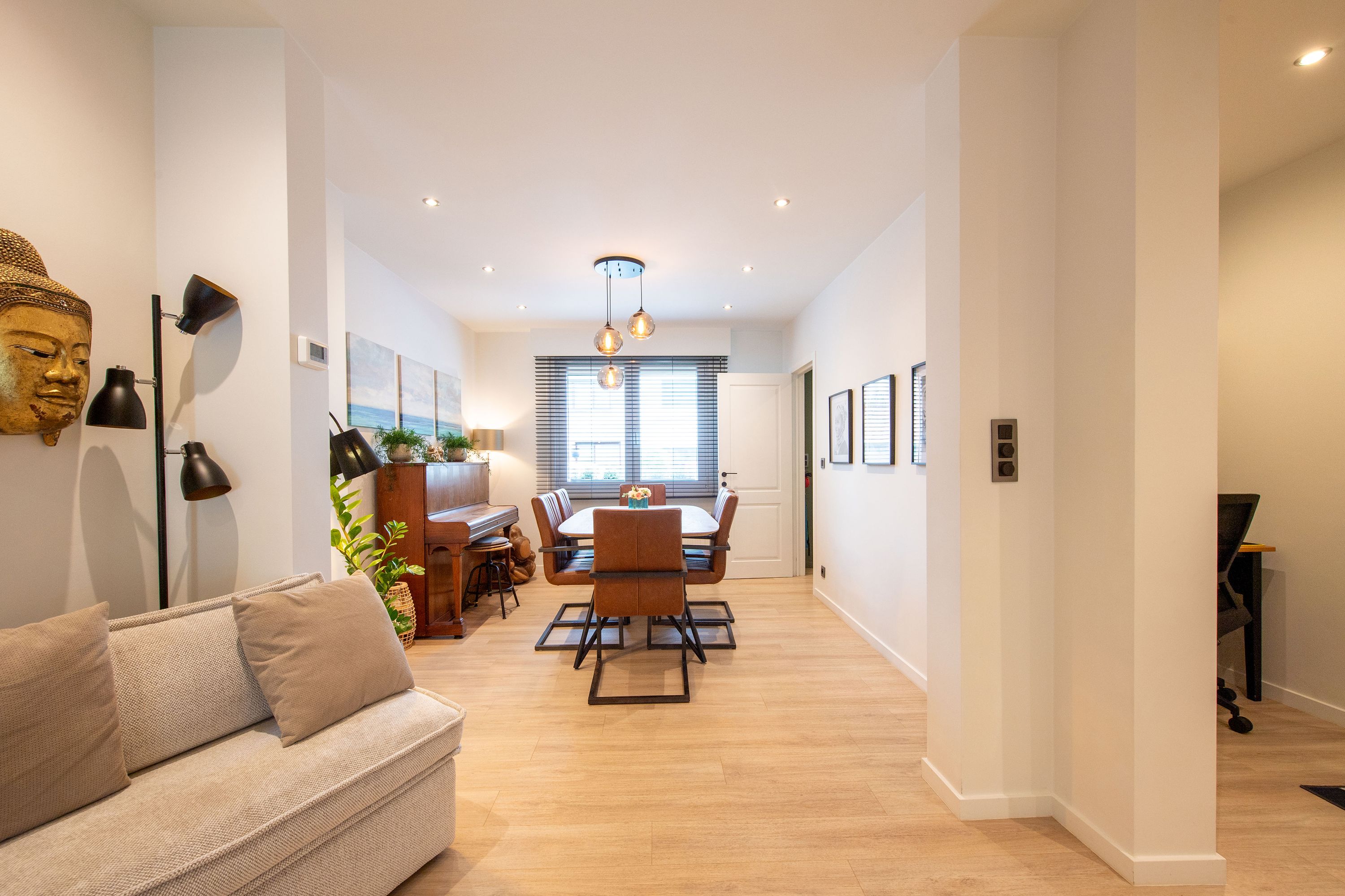 Instapklare woning (EPC B) met zonnige tuin in rustige straat - foto 3
