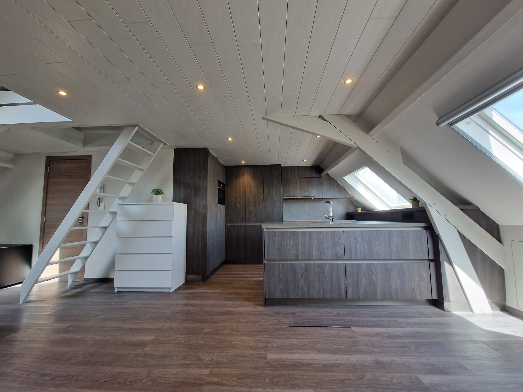 Unieke en lichtrijke dakappartement met mezzanine - foto 2