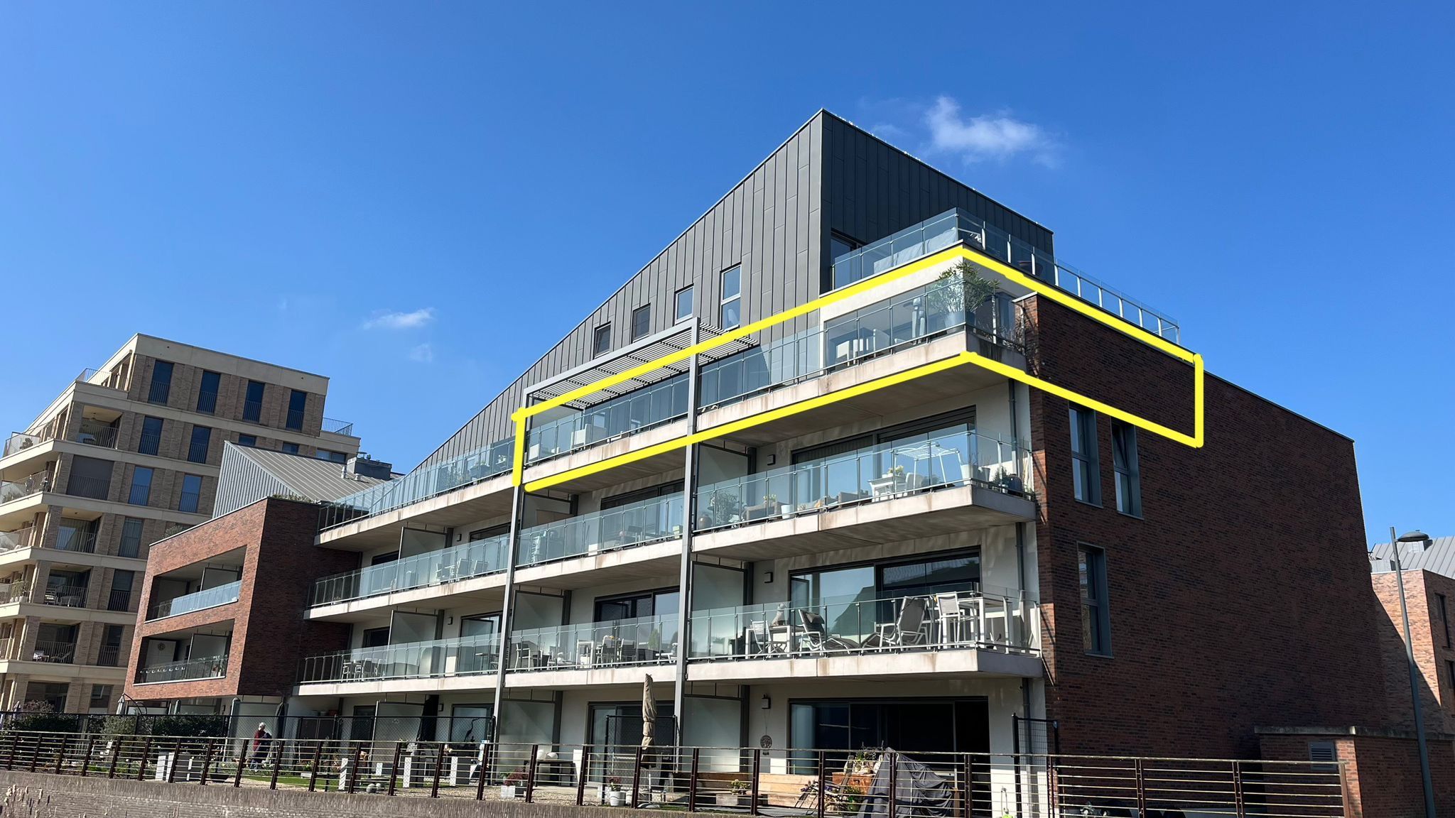 Excl appartement aan de Demer, meer dan 40 m2 zonneterras - foto 3