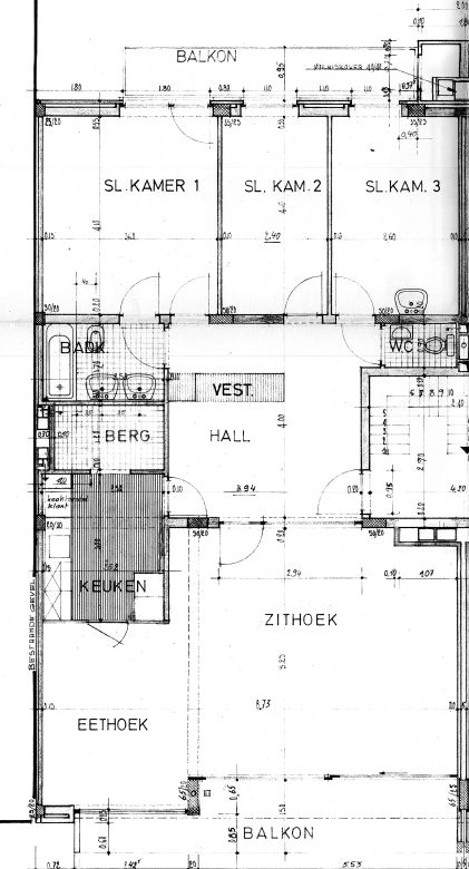 Ruim en lichtrijk appartement met drie slaapkamers - foto 9