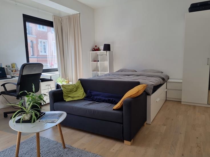 Beau studio une chambre de 24 m²récemment rénovée sur Louvain-la-Neuve - foto 8