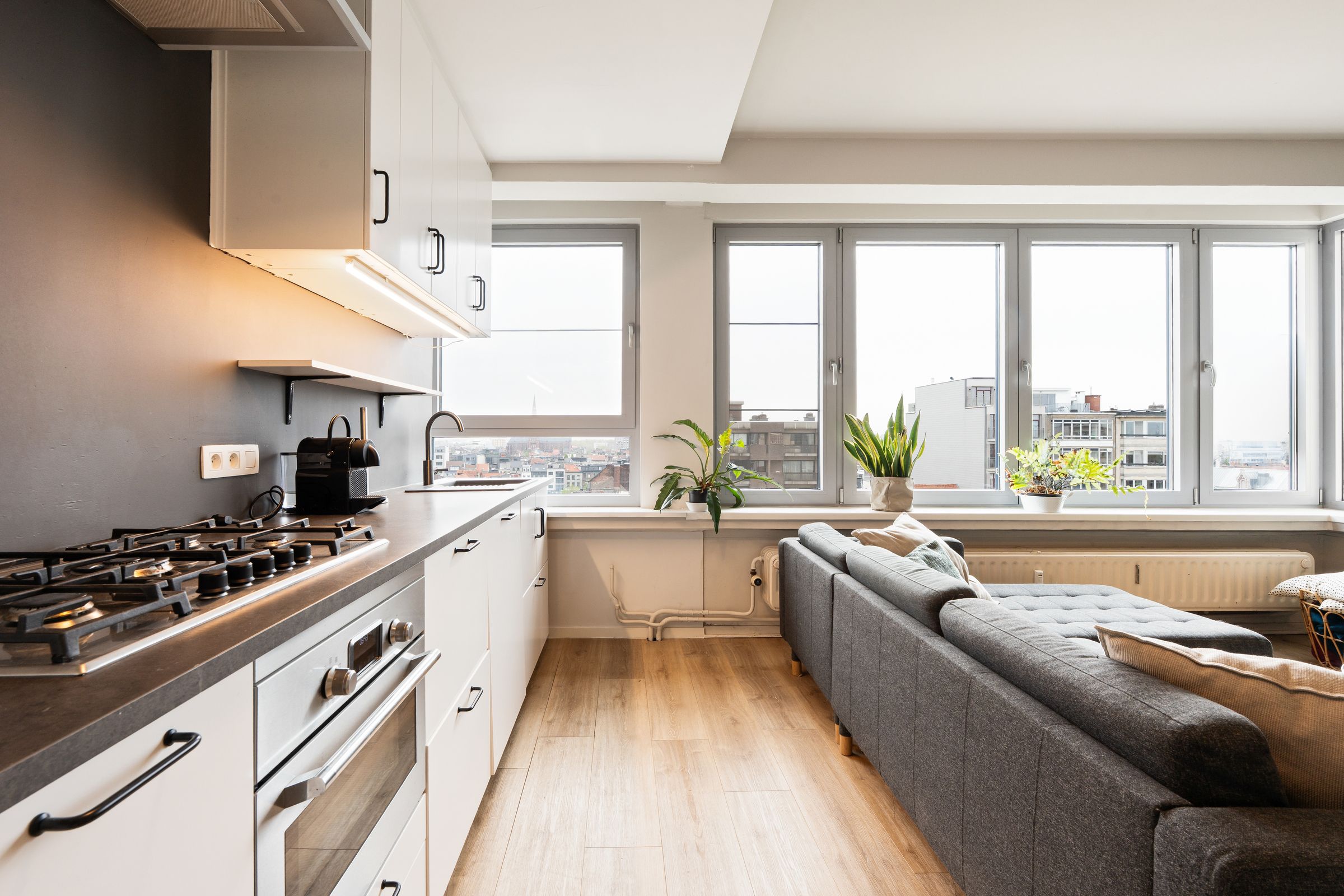 Penthouse met uitzicht op Antwerpse skyline - foto 3