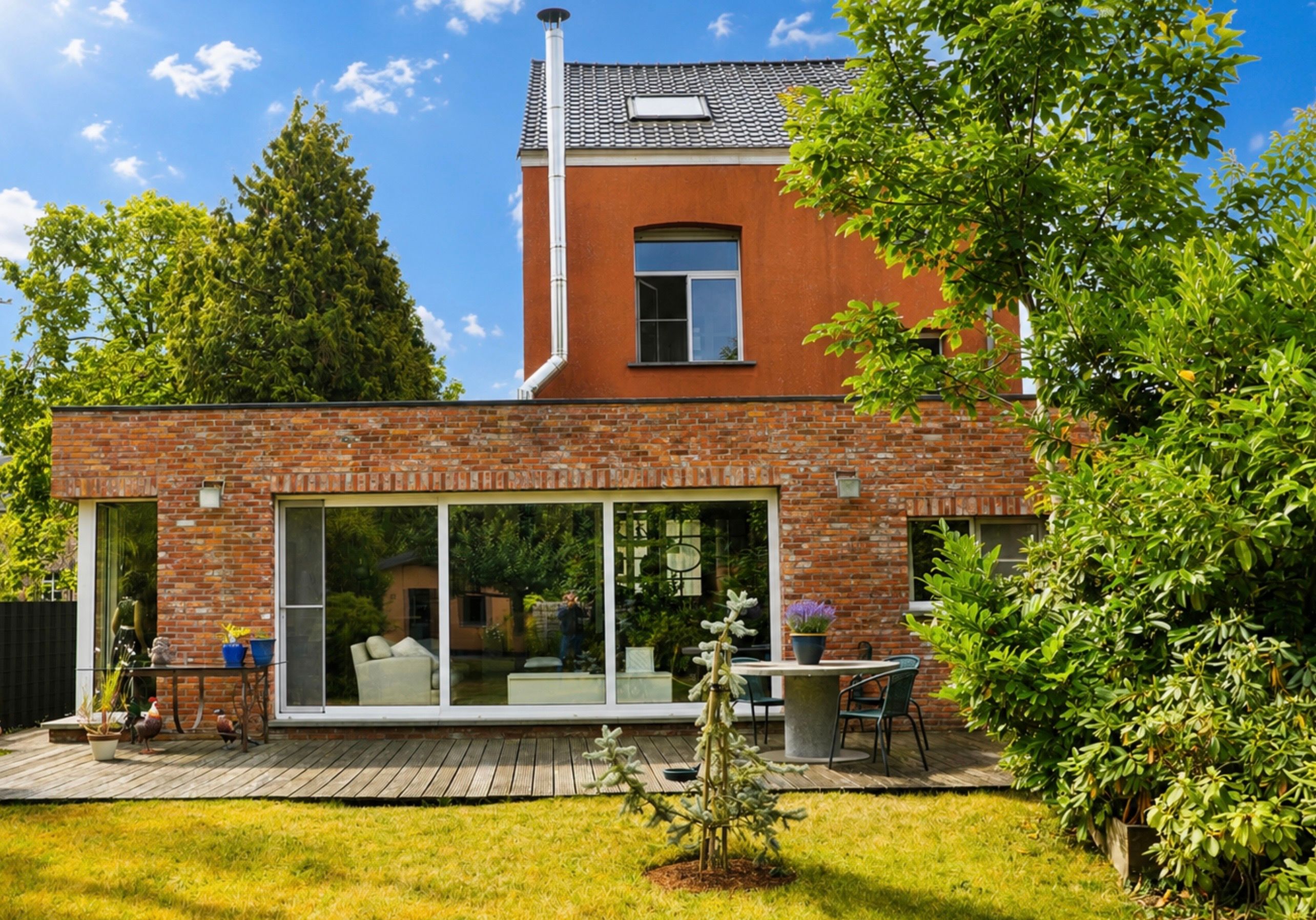 Instapklare gerenoveerde woning: prachtig tuinzicht, privacy en volledig vrij. - foto 4