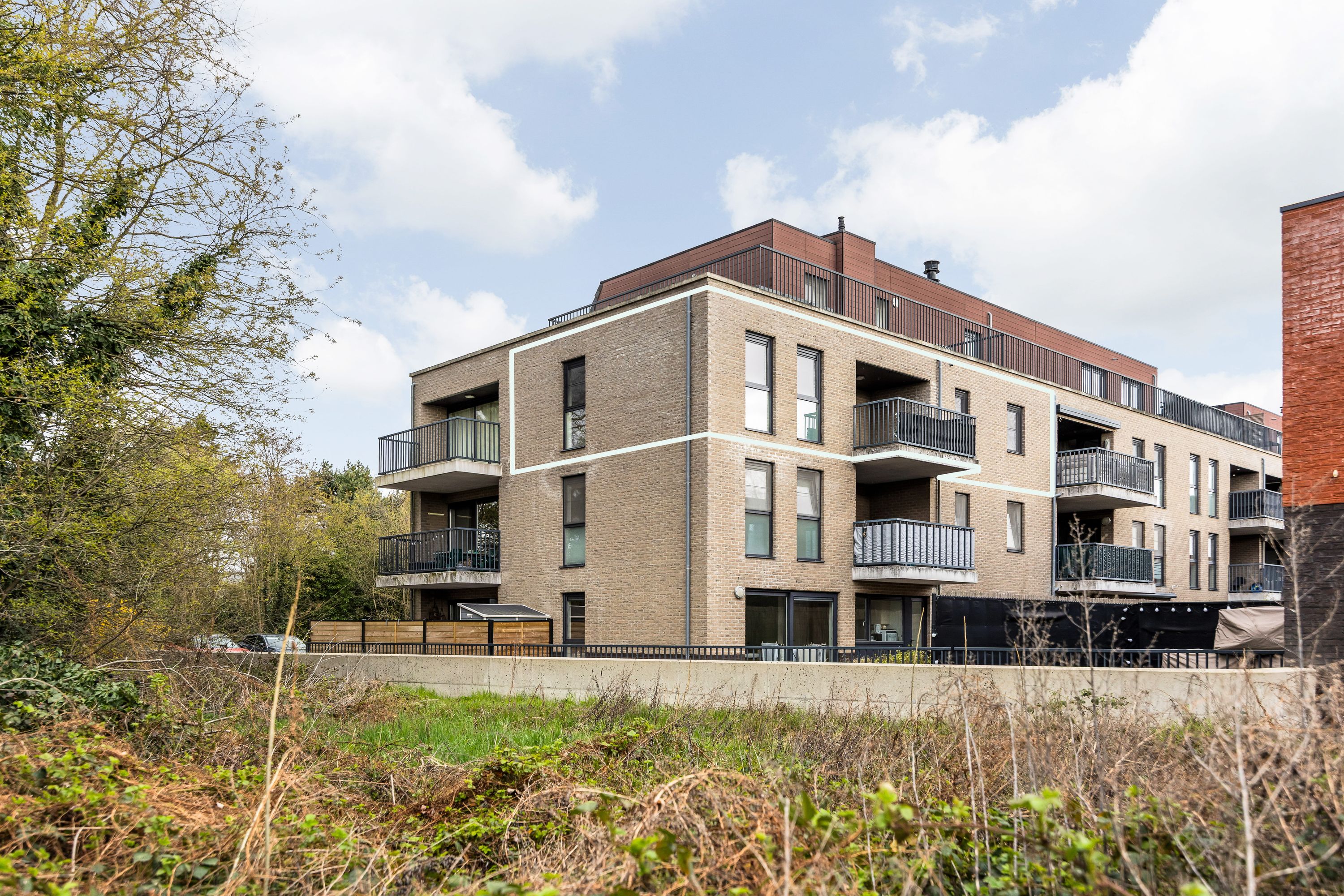 Lichtrijk hoekapp. met ondergrondse parking in Boekt - foto 17