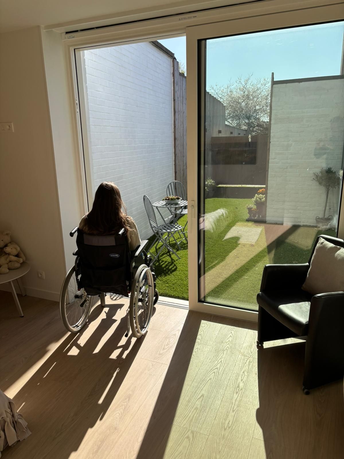 Rolstoeltoegankelijk gelijkvloers appartement  centrum Alveringem - foto 6