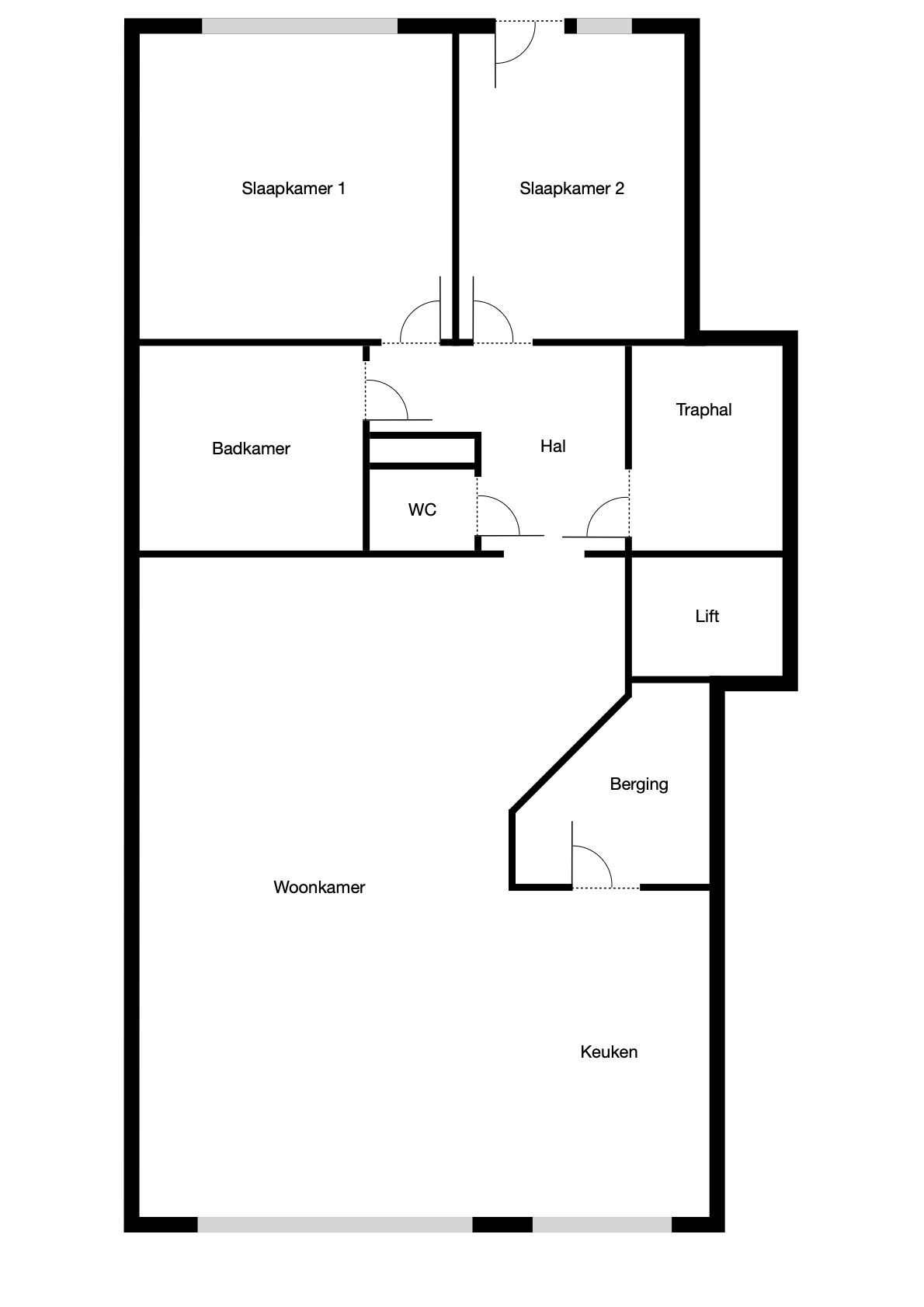 Instapklaar appartement in Borsbeek met 2 slaapkamers, 2 terrassen en berging - foto 10