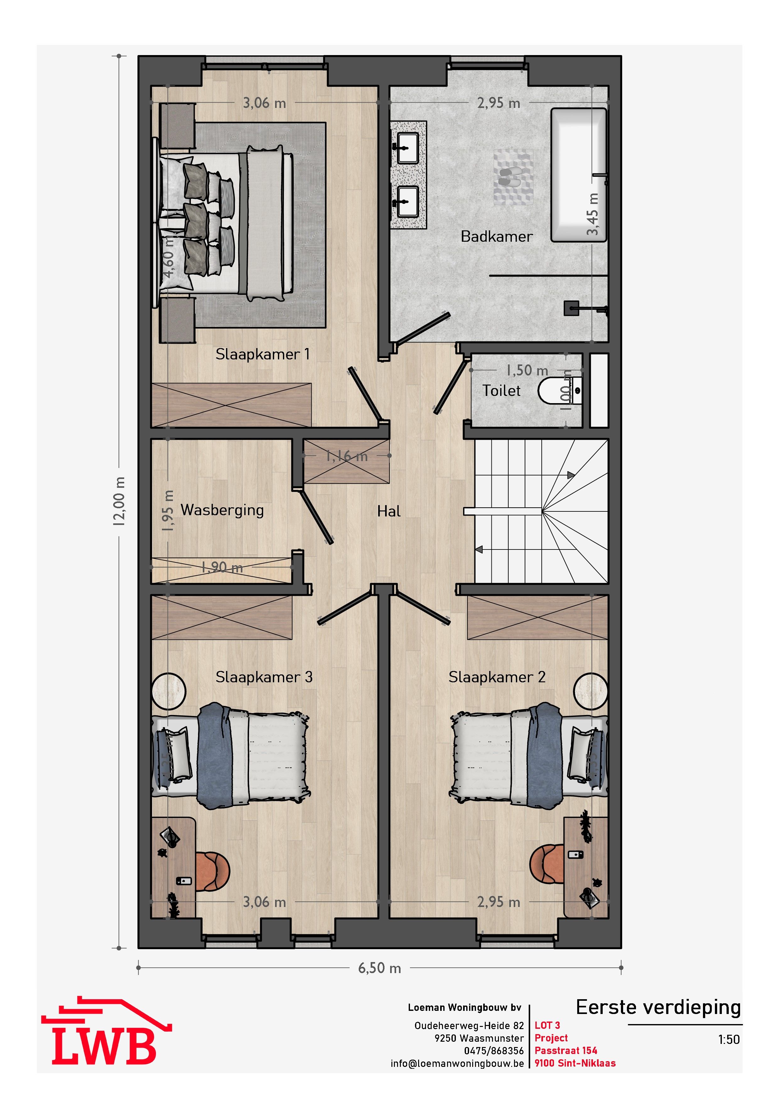 Moderne nieuwbouwwoning in Sint-Niklaas - foto 6
