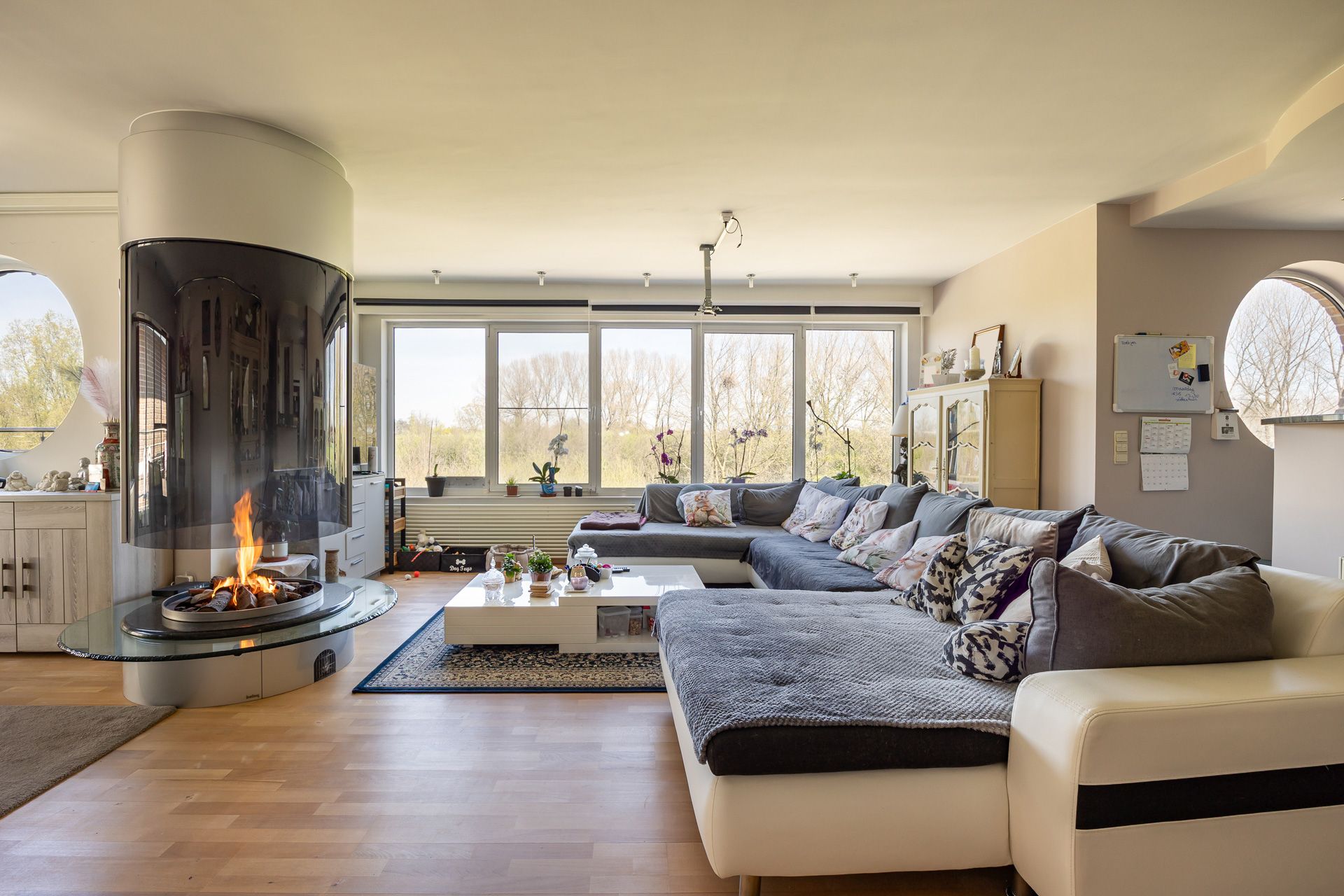Zeer ruime en luxe Penthouse met haard en jacuzzi. Prachtig groen zicht ! - foto 2