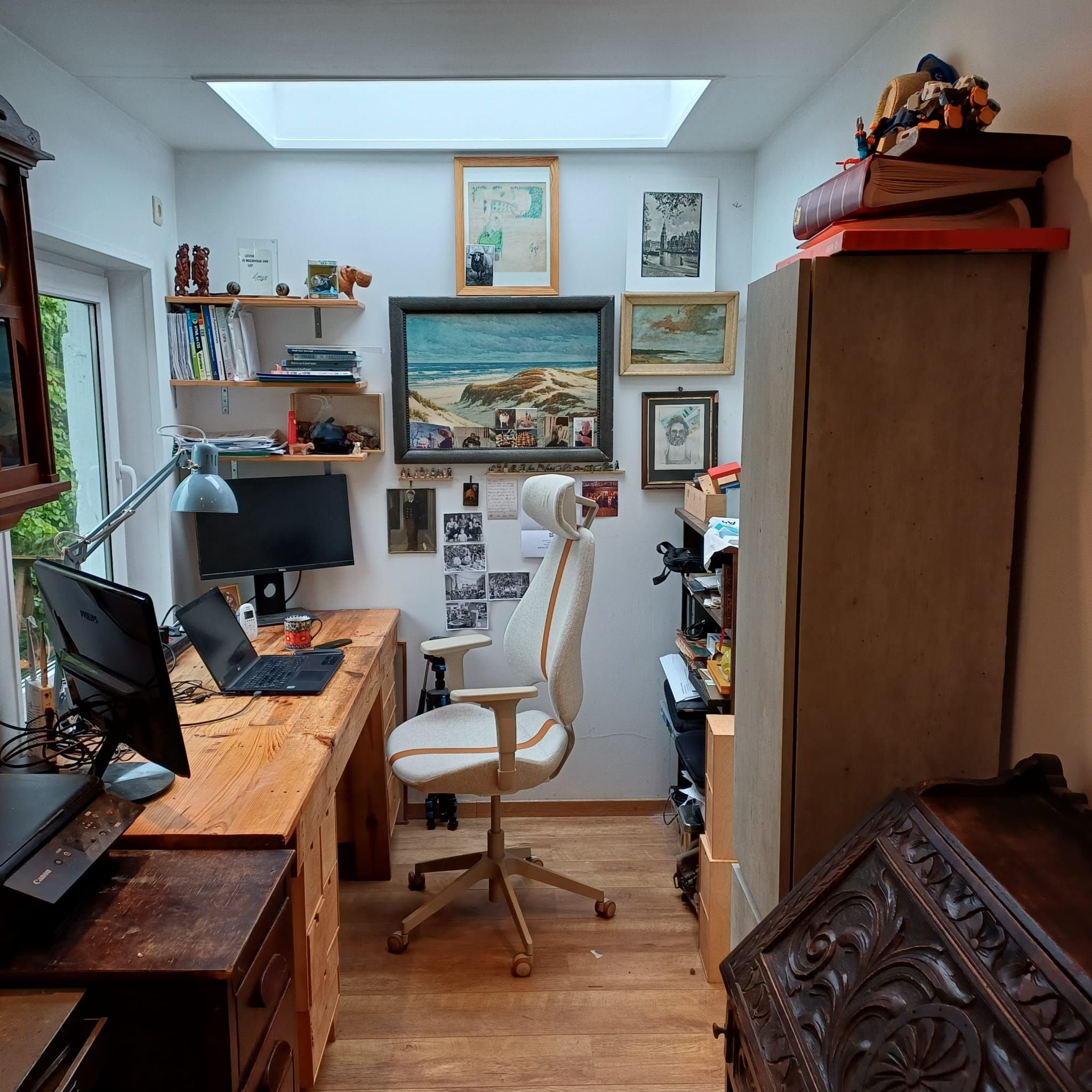 Karaktervolle halfopen woning met tuin, bureau en werkplaats  - foto 8