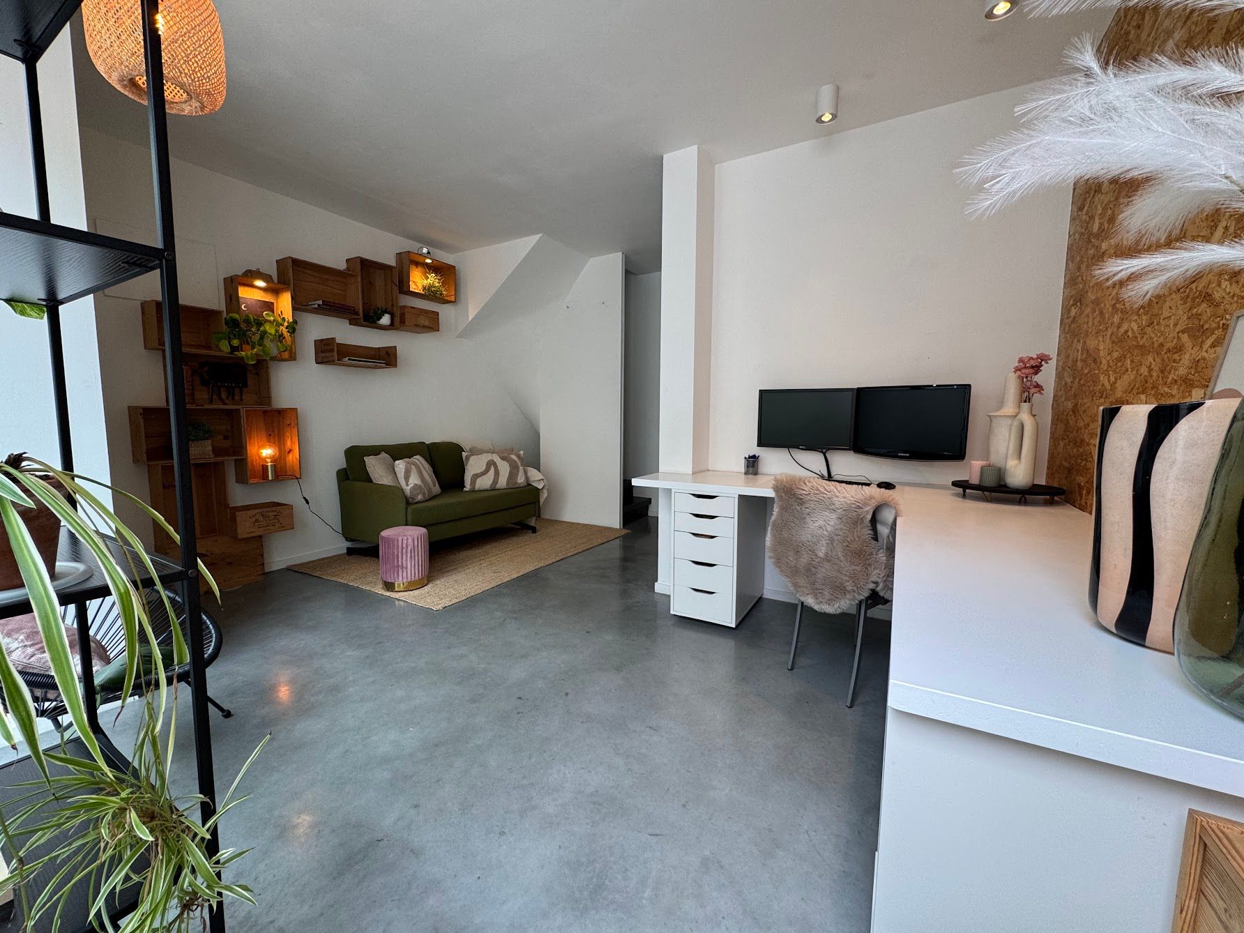 Charmant huis tot 3 slpk, Berchem, met stadstuin en garage - foto 8