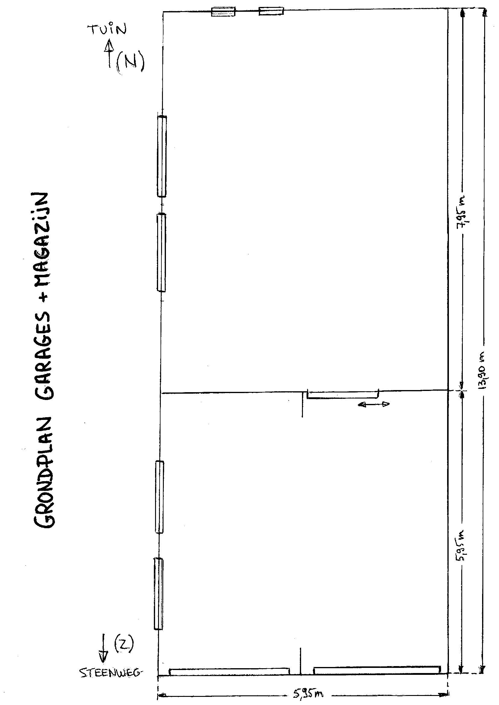 Te renoveren fifties landhuis met grote parktuin, dubbele garage en magazijn - foto 6