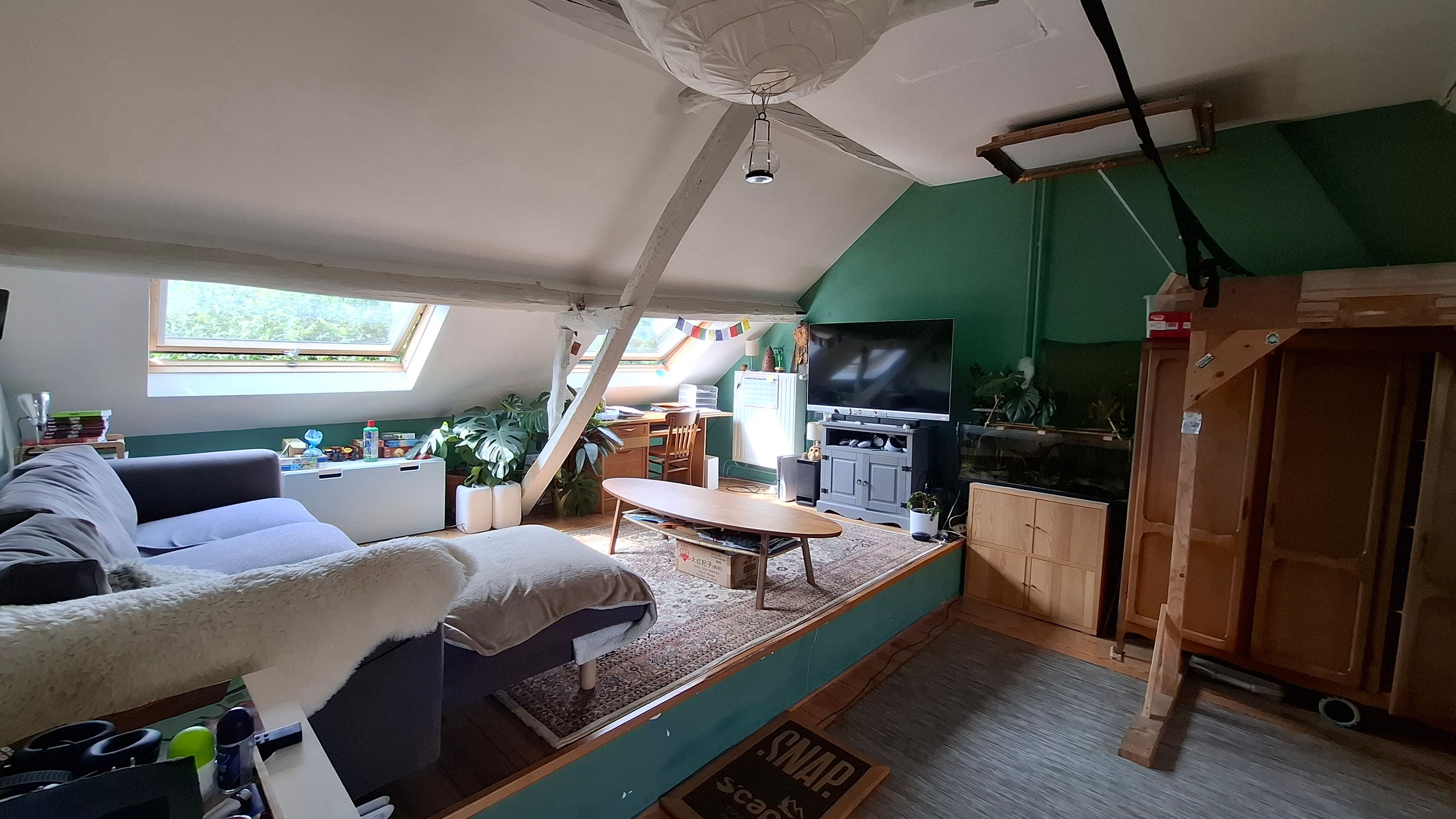 Ruime hoevewoning ZONDER Renovatieverplichting - IN OPTIE - foto 7