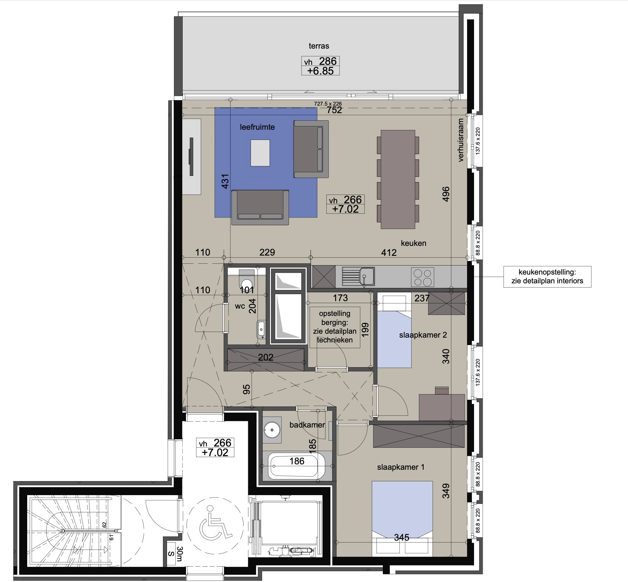 Luxe 2-slpk app. + autostaanplaats, EPC A - foto 8