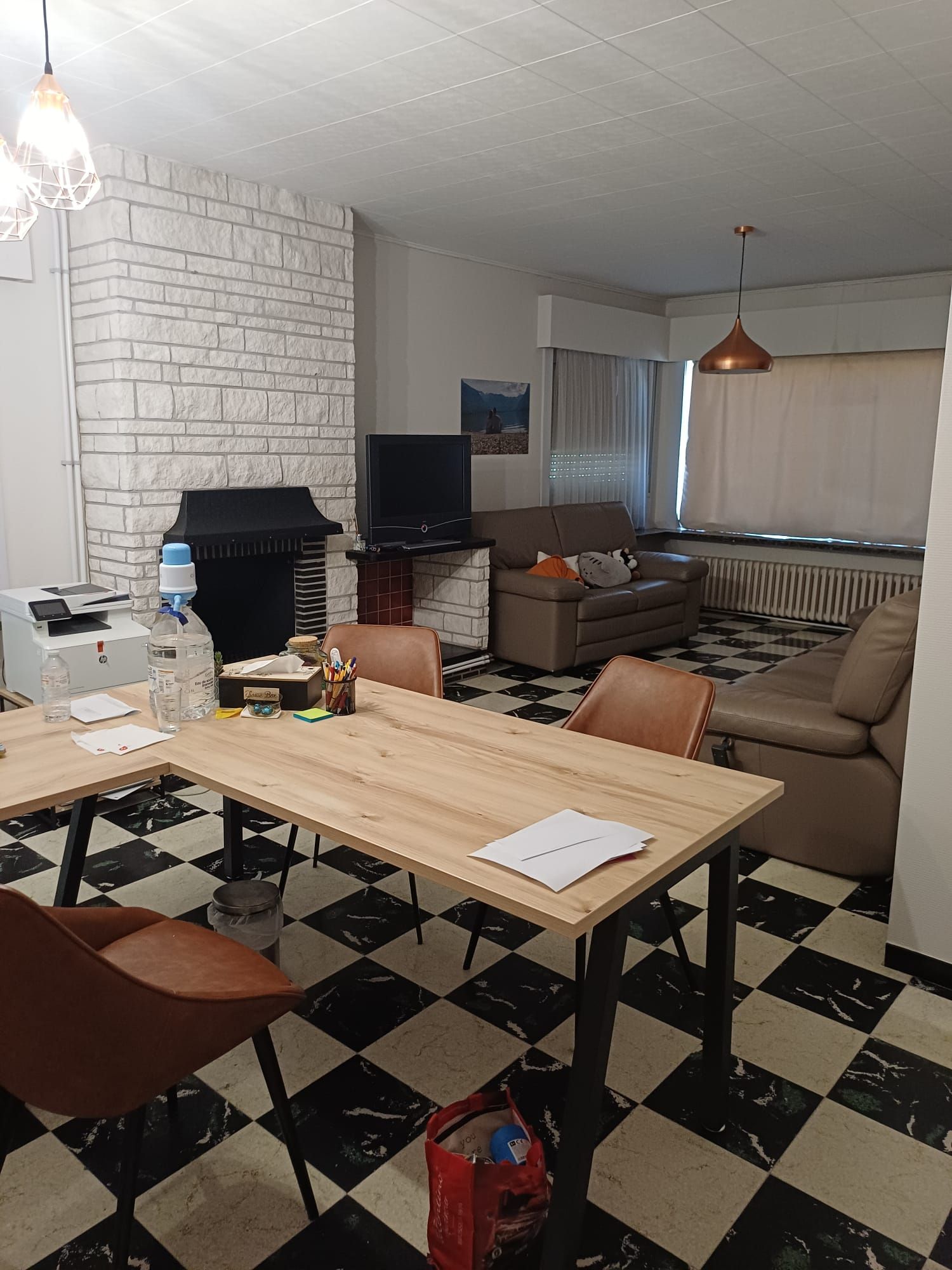 ZWIJNAARDE - Half open woning, 3 slpks, tuin, oprit, grote garage - EPC D - foto 4