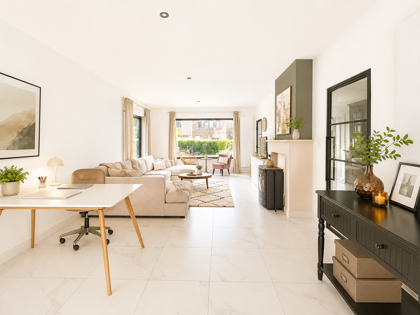 Lichtrijke open woning, rustig gelegen, weide, tuin én een bijgebouw - foto 3
